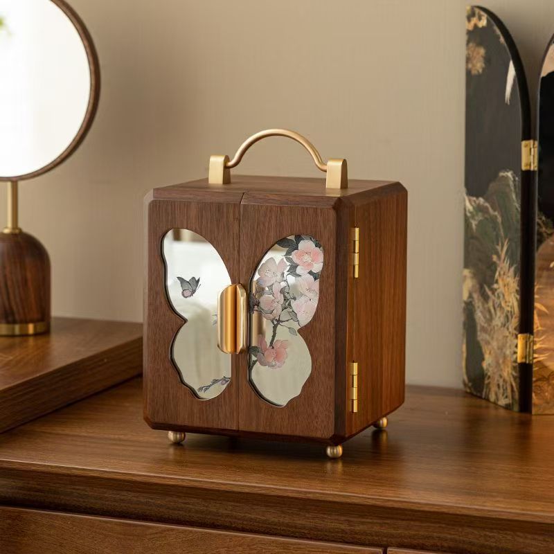 Custom Nordic Wooden Jewelry Gift Box Wholesale