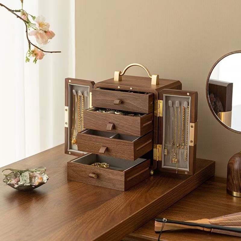 Custom Nordic Wooden Jewelry Gift Box Wholesale