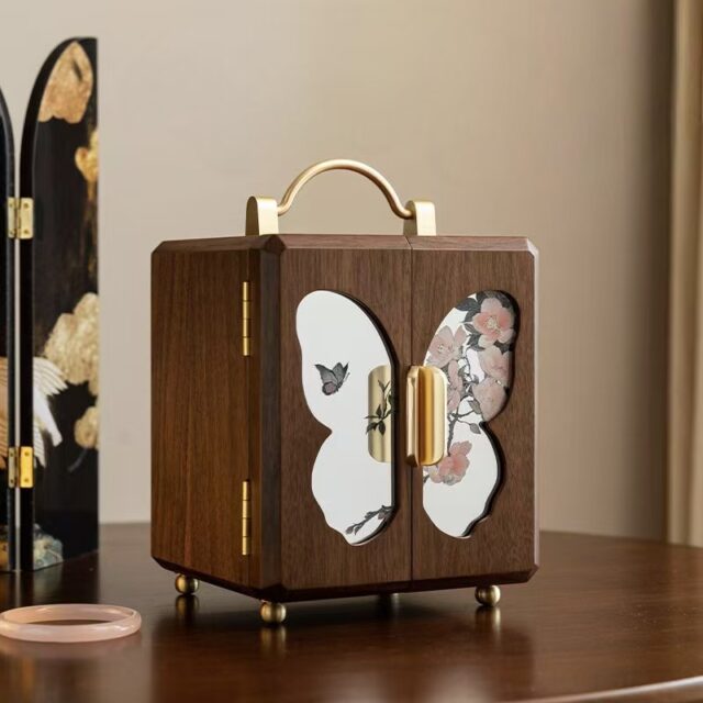 Custom Nordic Wooden Jewelry Gift Box Wholesale