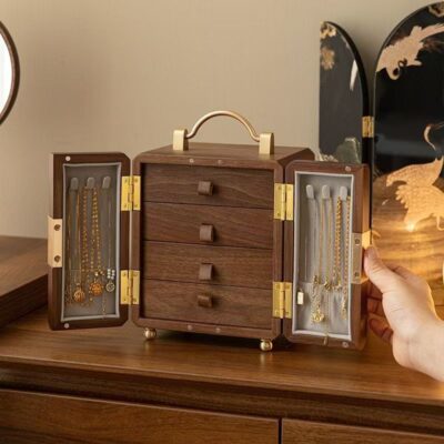 Custom Nordic Wooden Jewelry Gift Box Wholesale