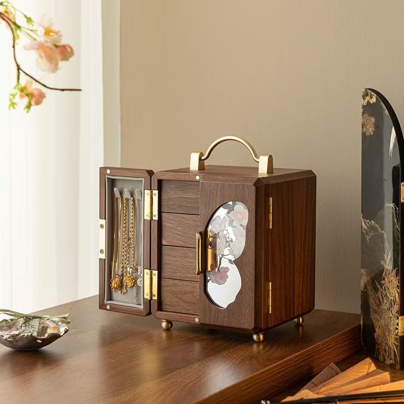 Custom Nordic Wooden Jewelry Gift Box Wholesale