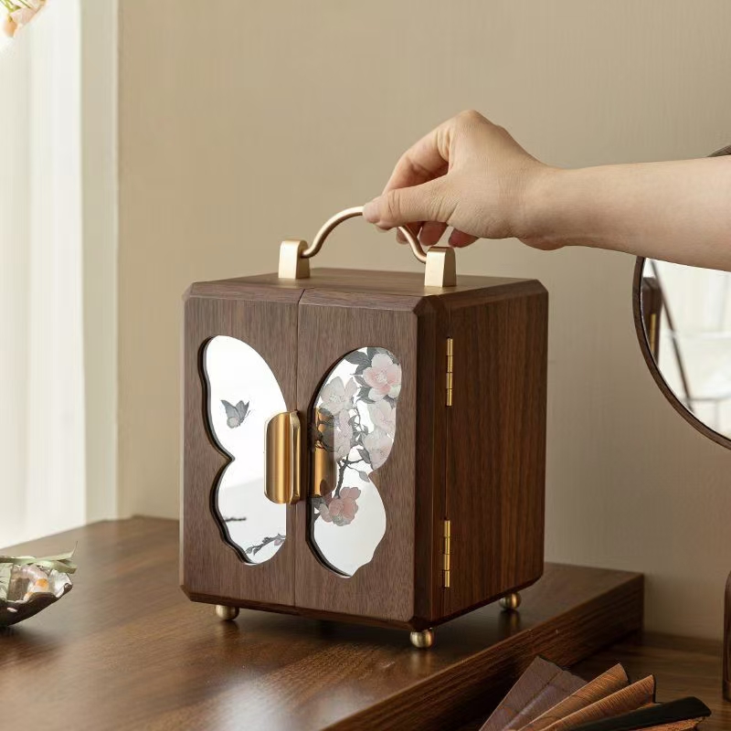 Custom Nordic Wooden Jewelry Gift Box Wholesale