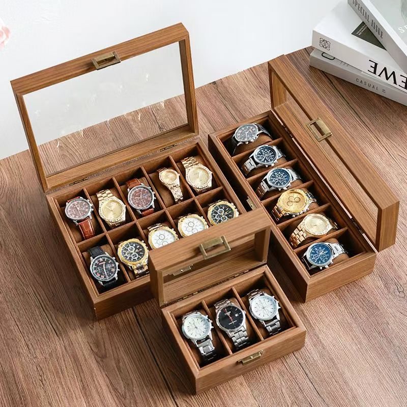 Luxury Wooden Watch Display Box for Home Collection