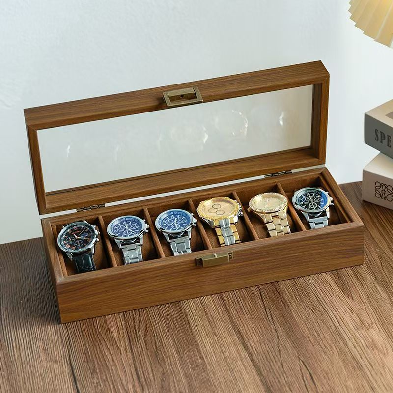 Luxury Wooden Watch Display Box for Home Collection