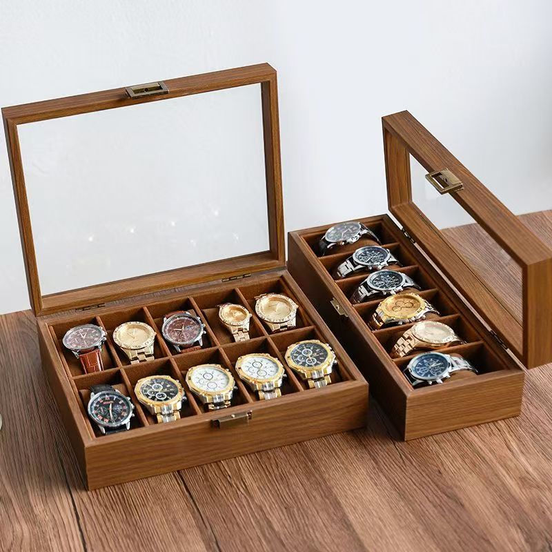 Luxury Wooden Watch Display Box for Home Collection
