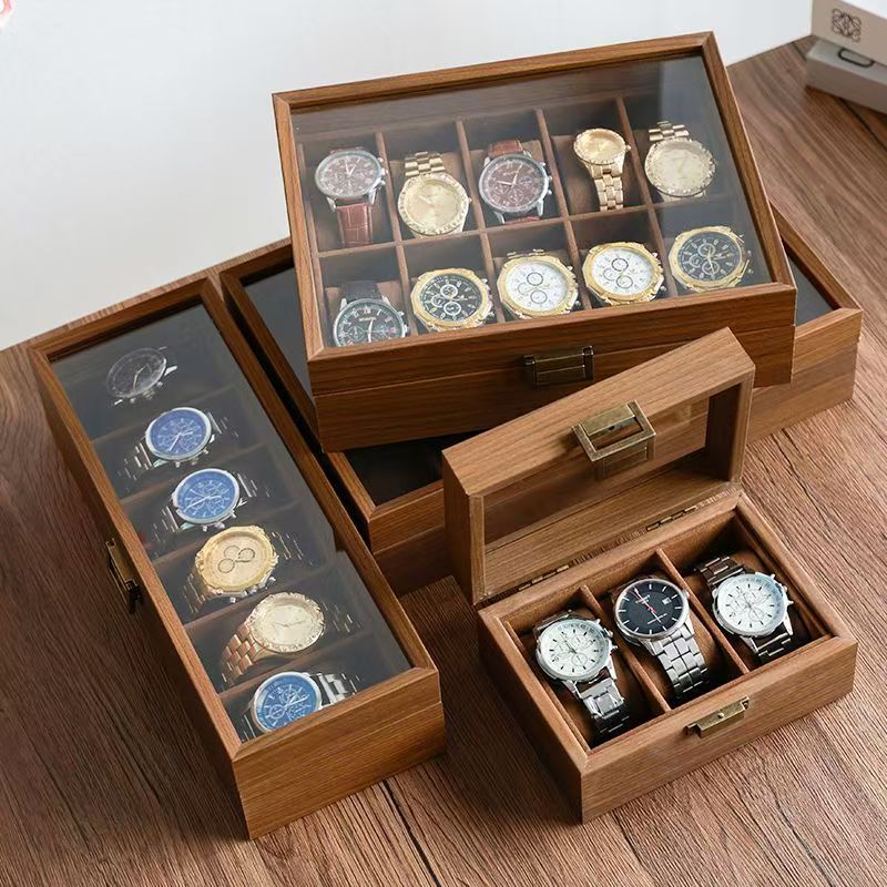 Luxury Wooden Watch Display Box for Home Collection