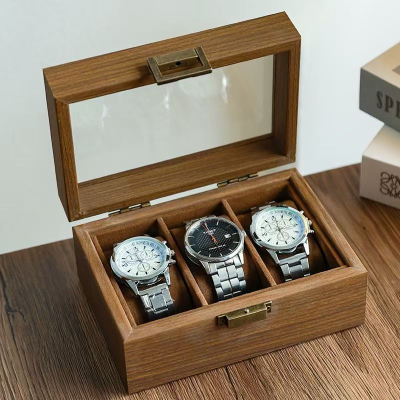 Luxury Wooden Watch Display Box for Home Collection