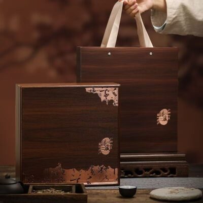 Exquisite Custom Wooden Tea Gift Box