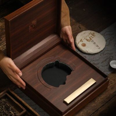 Exquisite Custom Wooden Tea Gift Box
