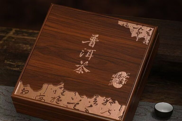 Exquisite Wooden Tea Box for Elegant Gift Packaging (5) Exquisite Custom Wooden Tea Gift Box