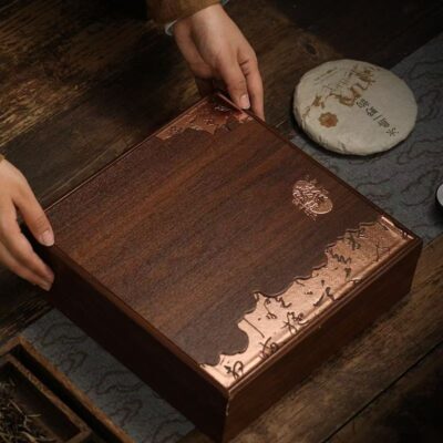 Exquisite Custom Wooden Tea Gift Box