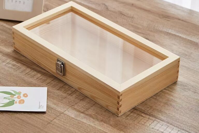 High-End MDF Wooden Gift Box for Luxury Presentation (1) High-Quality MDF Wooden Box for Gift Packaging