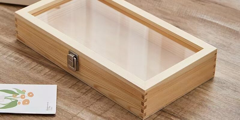 High-Quality MDF Wooden Box for Gift Packaging