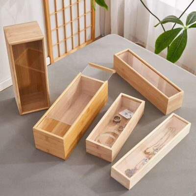 High-Quality MDF Wooden Box for Gift Packaging
