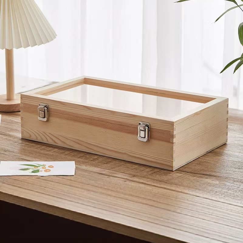 High-Quality MDF Wooden Box for Gift Packaging