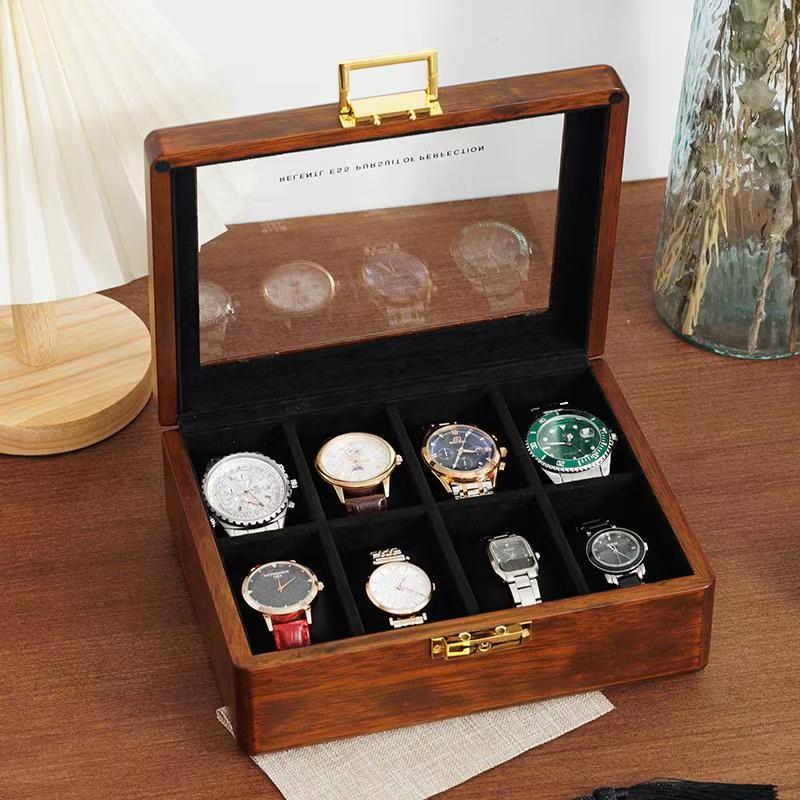 Elegant Luxury Wooden Watch Box for Home Display