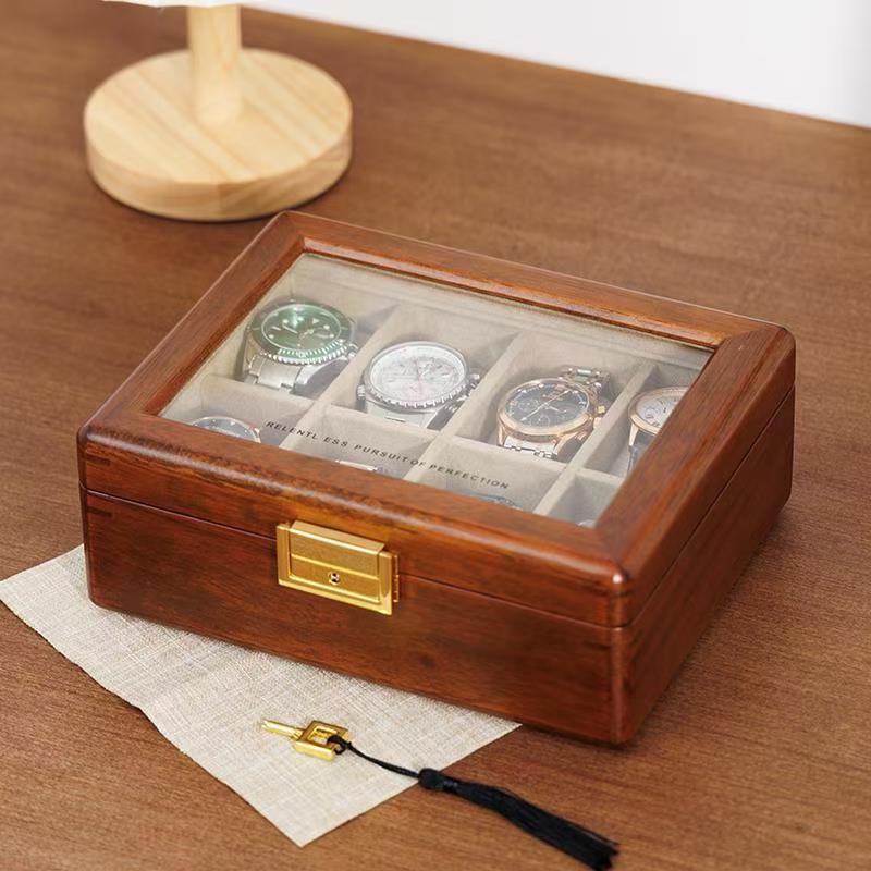 Elegant Luxury Wooden Watch Box for Home Display