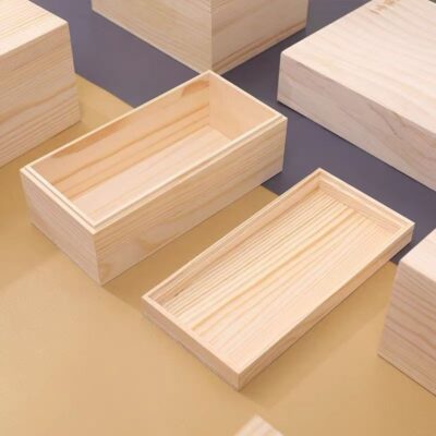High-End MDF Wooden Box for Gift Packaging