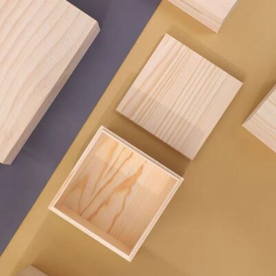 High-End MDF Wooden Box for Gift Packaging