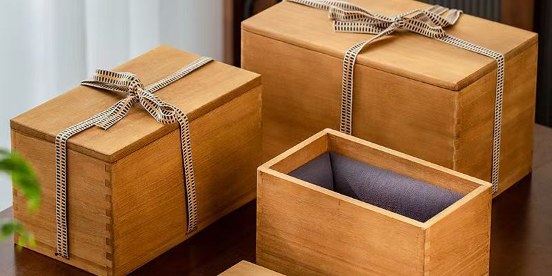 Exquisite Vintage Wooden Gift Box with Elegant Design