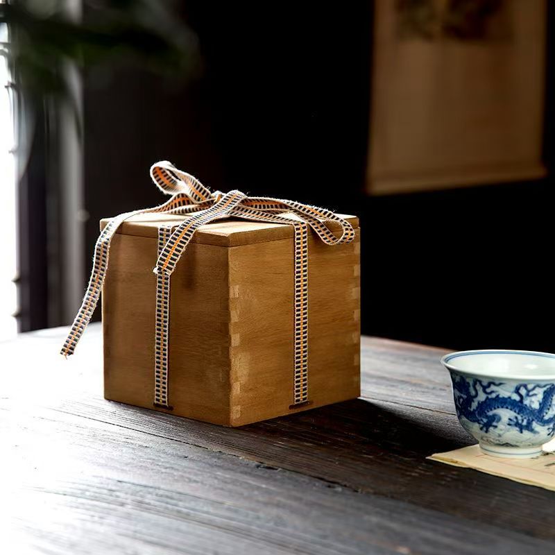 Exquisite Vintage Wooden Gift Box with Elegant Design