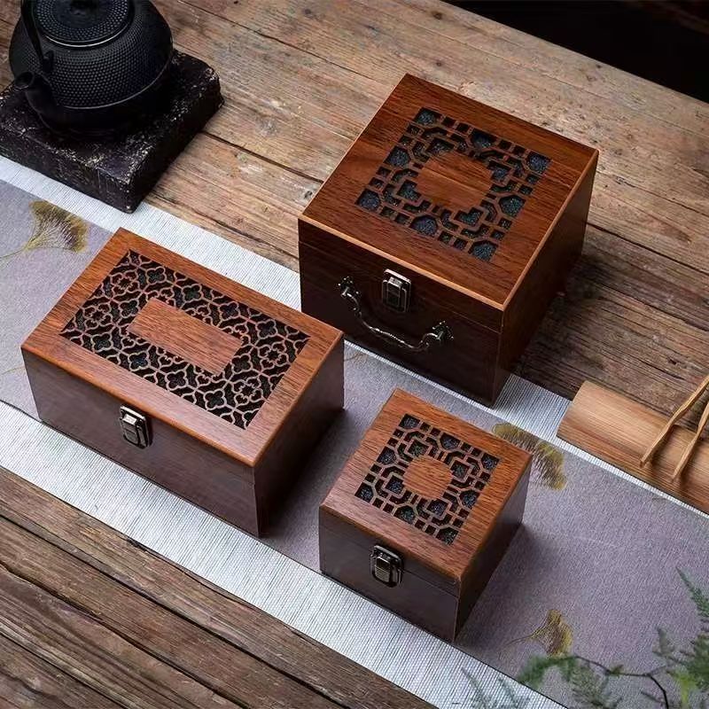 Custom Wooden Gift Box for High-End Teapot