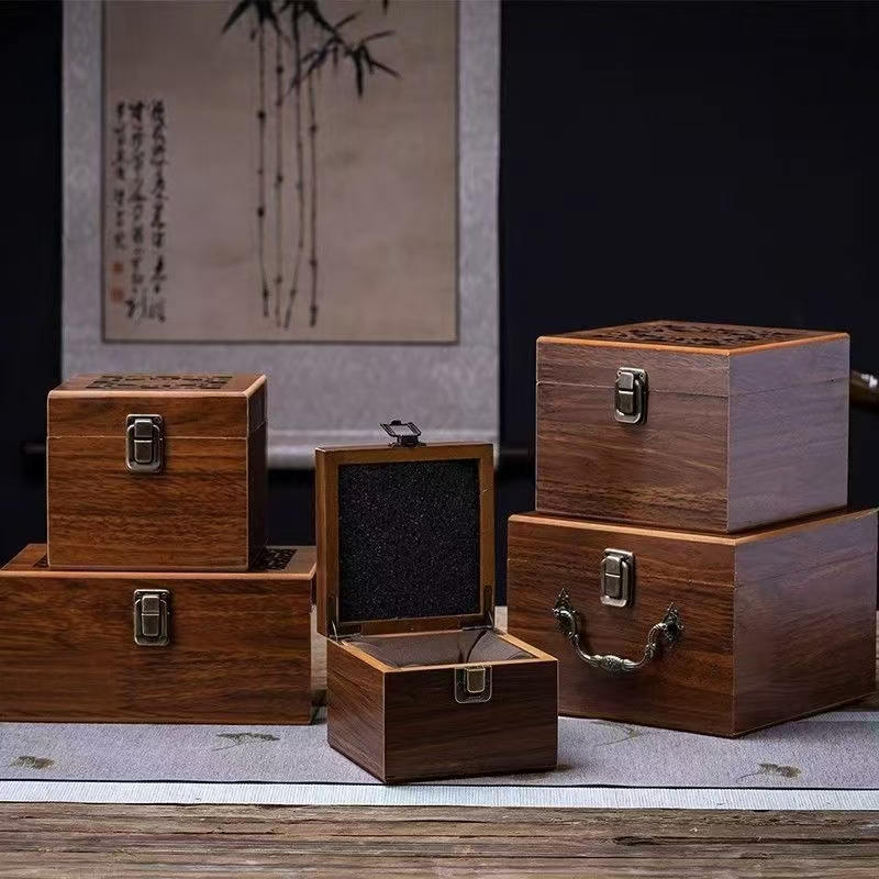 Custom Wooden Gift Box for High-End Teapot