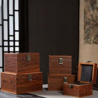 Custom Wooden Gift Box for High-End Teapot