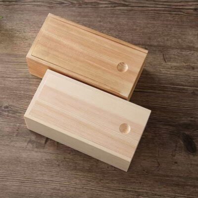 Rectangular MDF Wooden Box for Gift and Jewelry Storage