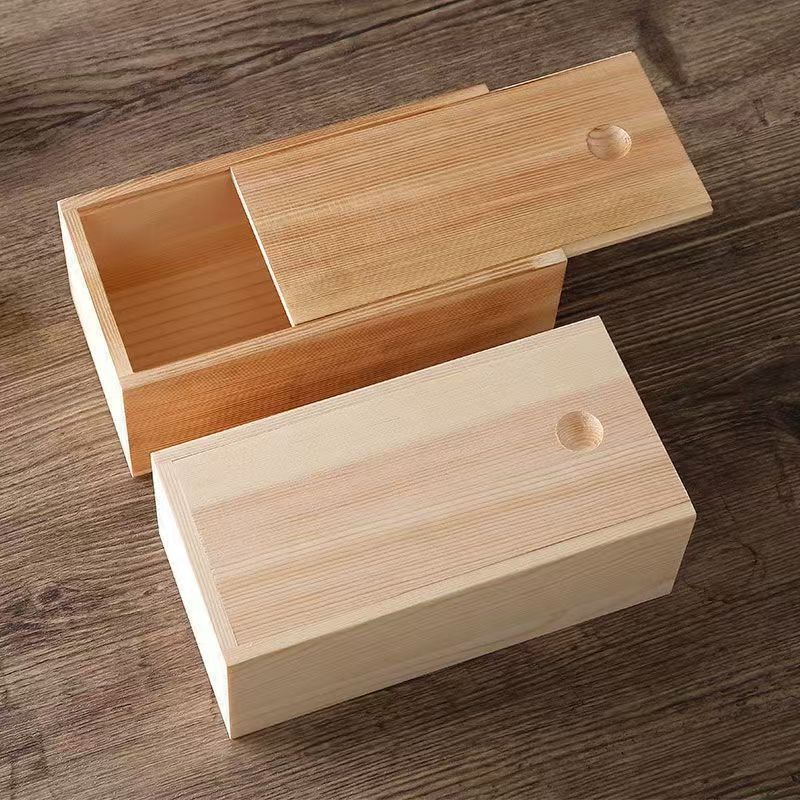 Rectangular MDF Wooden Box for Gift and Jewelry Storage