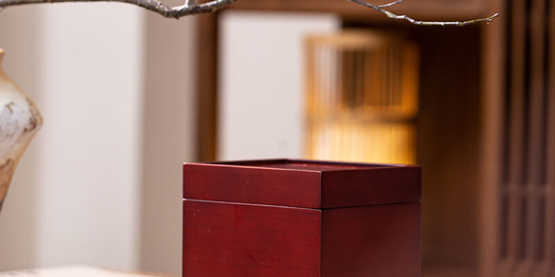 Vintage MDF Wooden Box for Porcelain and Jewelry Packaging