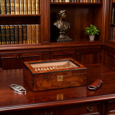 High-Quality Classic Large Wooden Cigar Boxes
