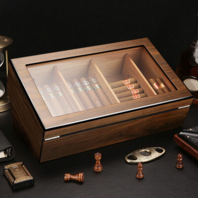 High-Quality Classic Large Wooden Cigar Boxes