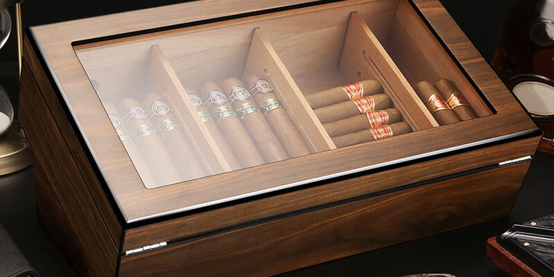 High-Quality Classic Large Wooden Cigar Boxes
