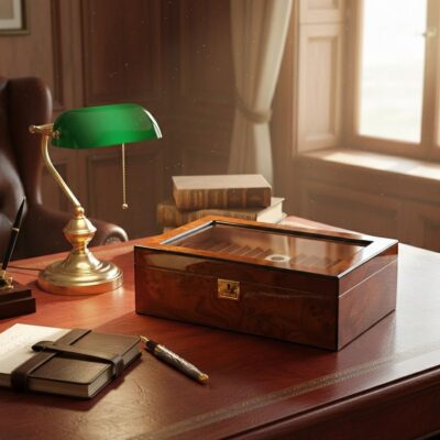 High-Quality Classic Large Wooden Cigar Boxes