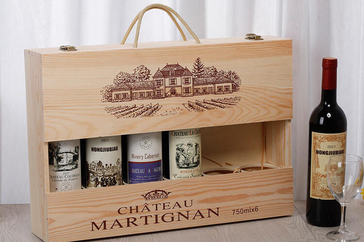 Custom Luxury Wooden Wine Boxes for Wine Gift Packaging (7) Personalized Luxury Wooden Wine Boxes with Custom Design
