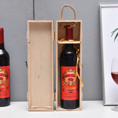 Wooden Wine Boxes for Wine Storage and Display