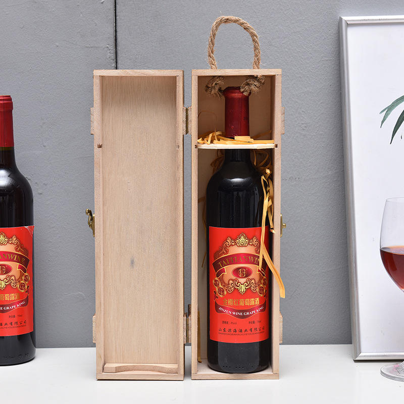 Wooden Wine Boxes for Wine Storage and Display