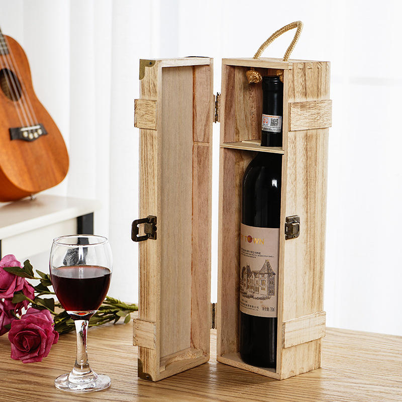 Wooden Wine Boxes for Wine Storage and Display