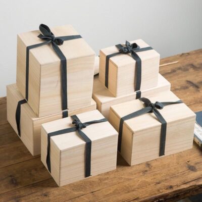 High-End Creative Wooden Gift Boxes for Elegant Packaging