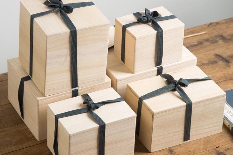 High-End Creative Wooden Gift Boxes for Elegant Packaging