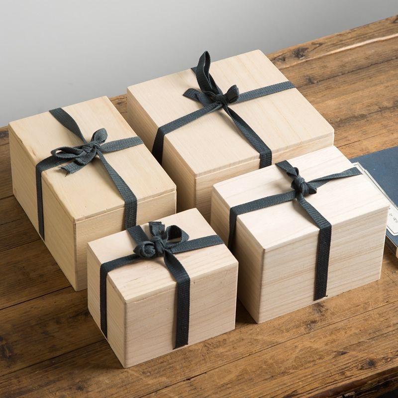 High-End Creative Wooden Gift Boxes for Elegant Packaging