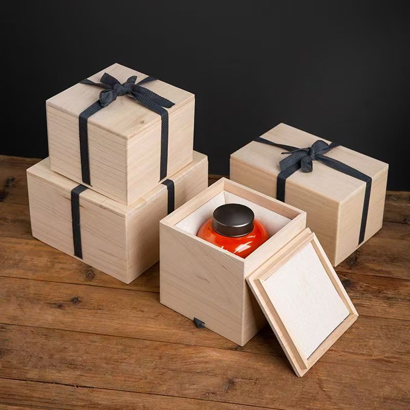 High-End Creative Wooden Gift Boxes for Elegant Packaging