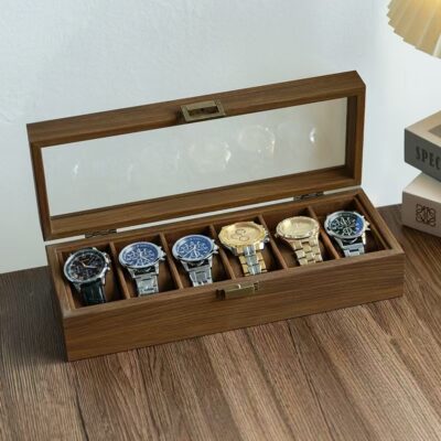 High-Quality Elegant Wooden Watch Boxes with Custom Design