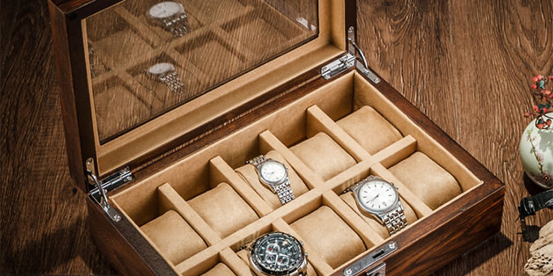 High-Quality Elegant Wooden Watch Boxes with Custom Design