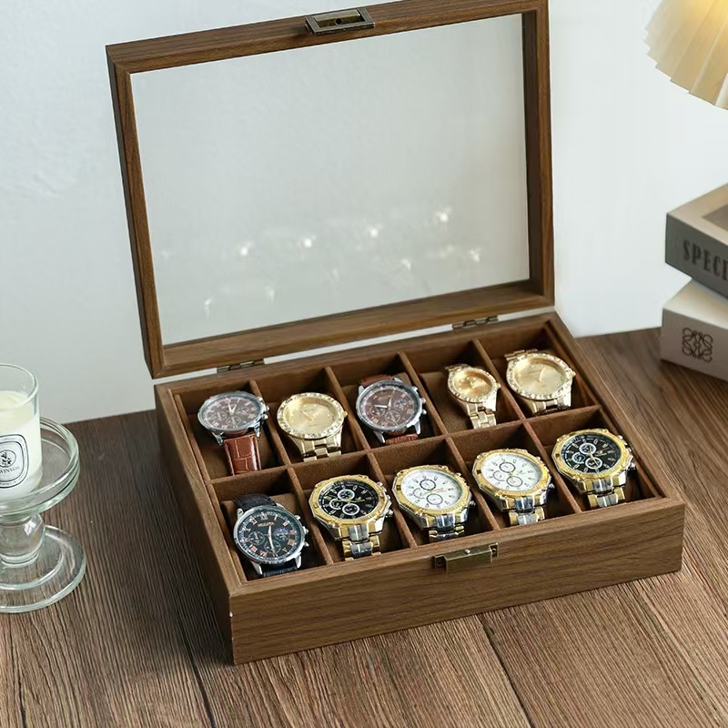 High-Quality Elegant Wooden Watch Boxes with Custom Design