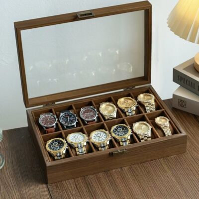 High-Quality Elegant Wooden Watch Boxes with Custom Design