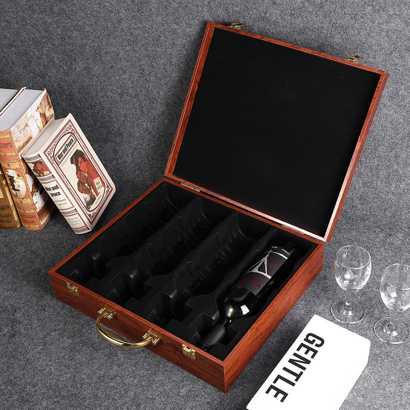Luxury Wooden Wine Boxes for Premium Wine Packaging
