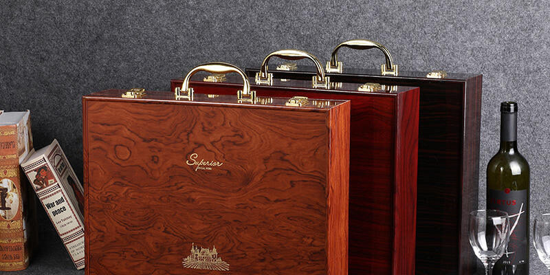 Luxury Wooden Wine Boxes for Premium Wine Packaging