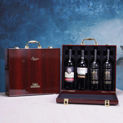 Luxury Wooden Wine Boxes for Premium Wine Packaging